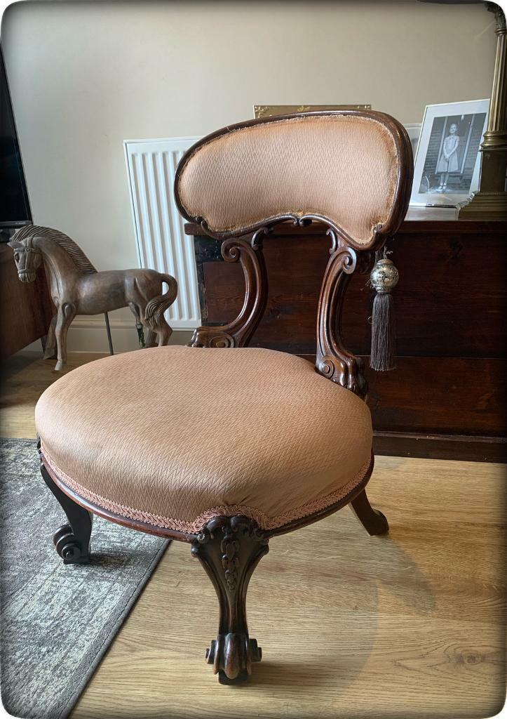 gumtree antique nursing chair